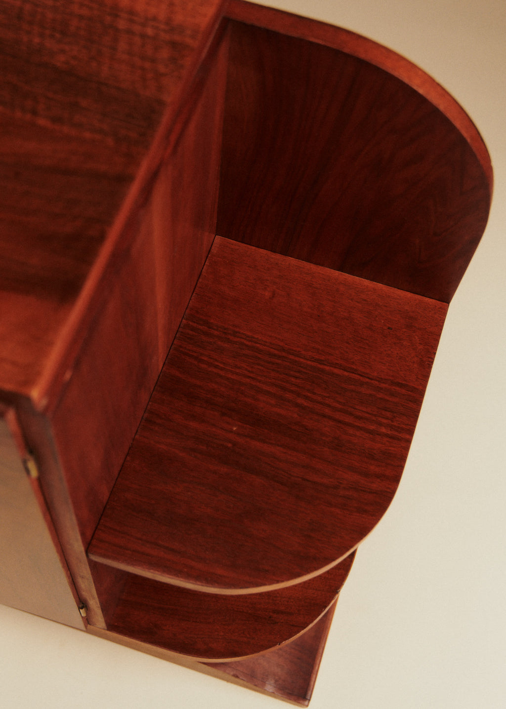 Petit meuble art déco années 20 - Acajou