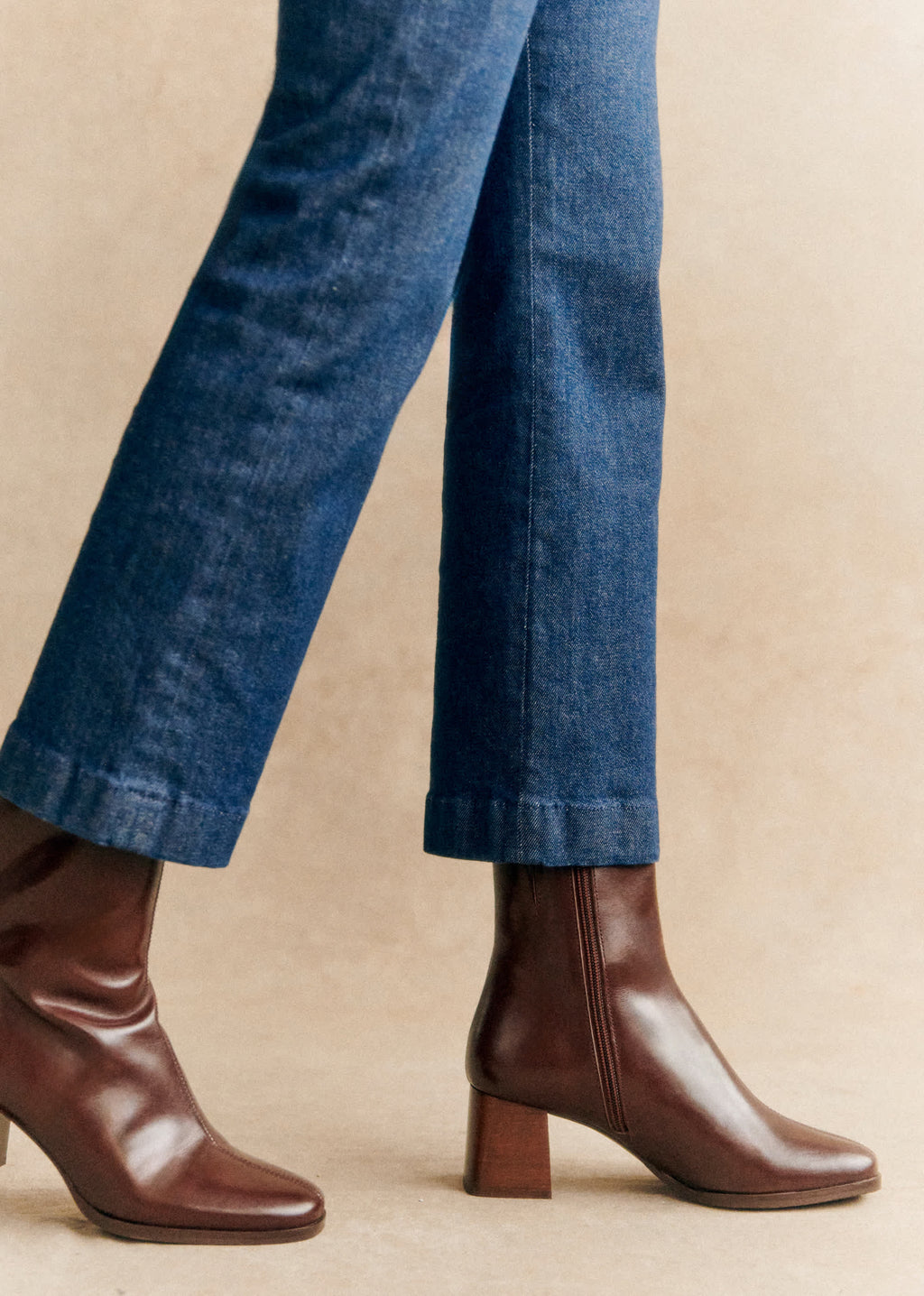 Bottines Axelle - Chocolat Glacé