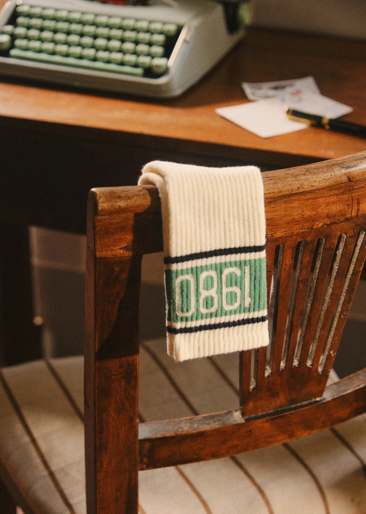 Chaussettes 1980 - Écru