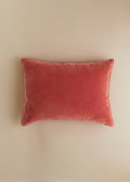 Coussin Velours Édition - Grand modèle - Blush