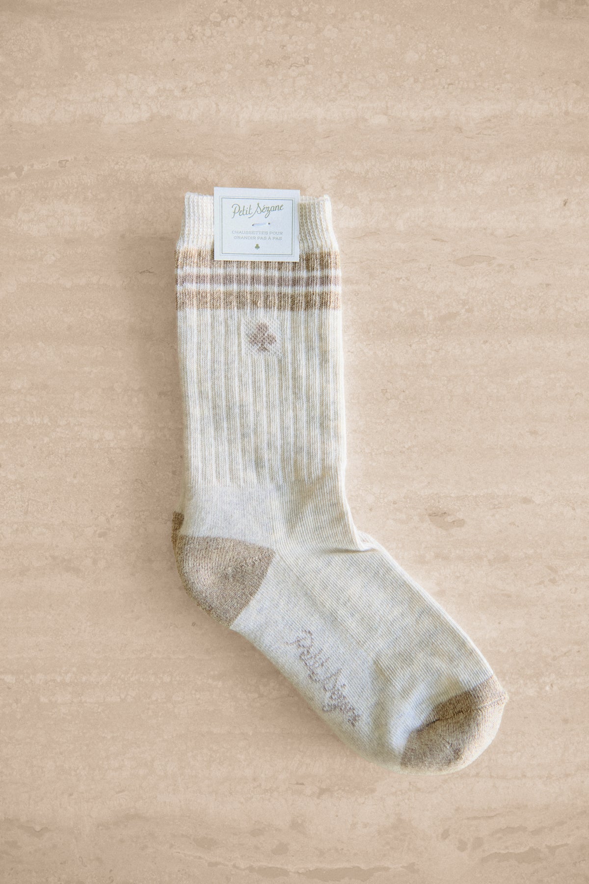 Chaussettes Martin - Beige Chiné