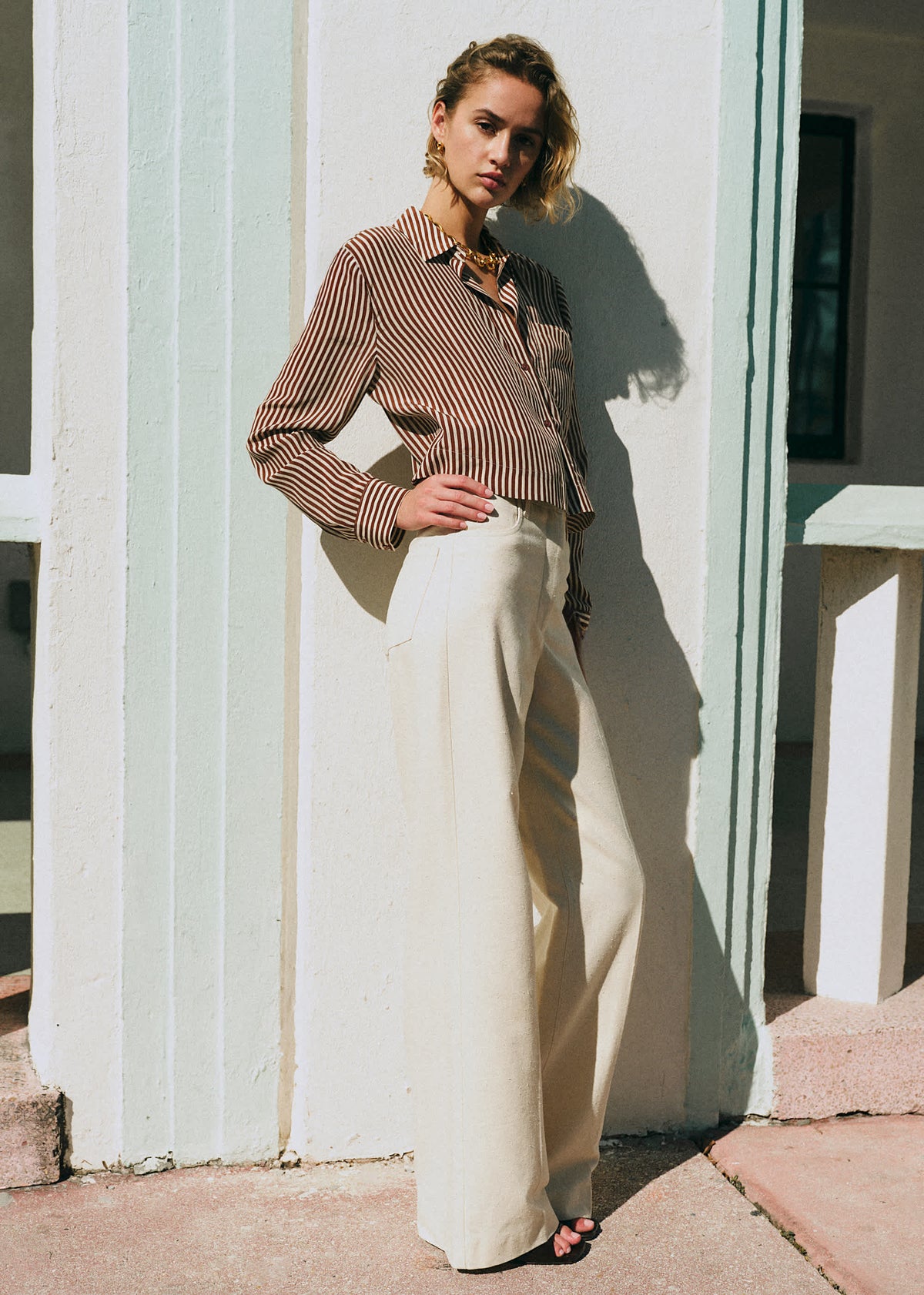 Pantalon Soan - Ecru