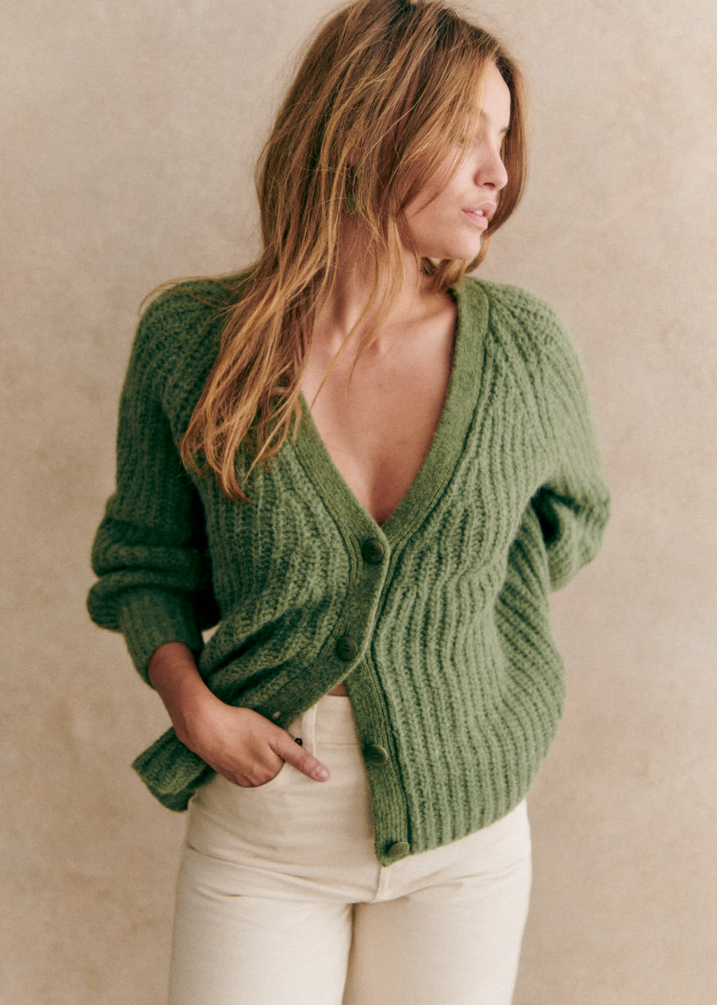 Gilet Basile - Kaki