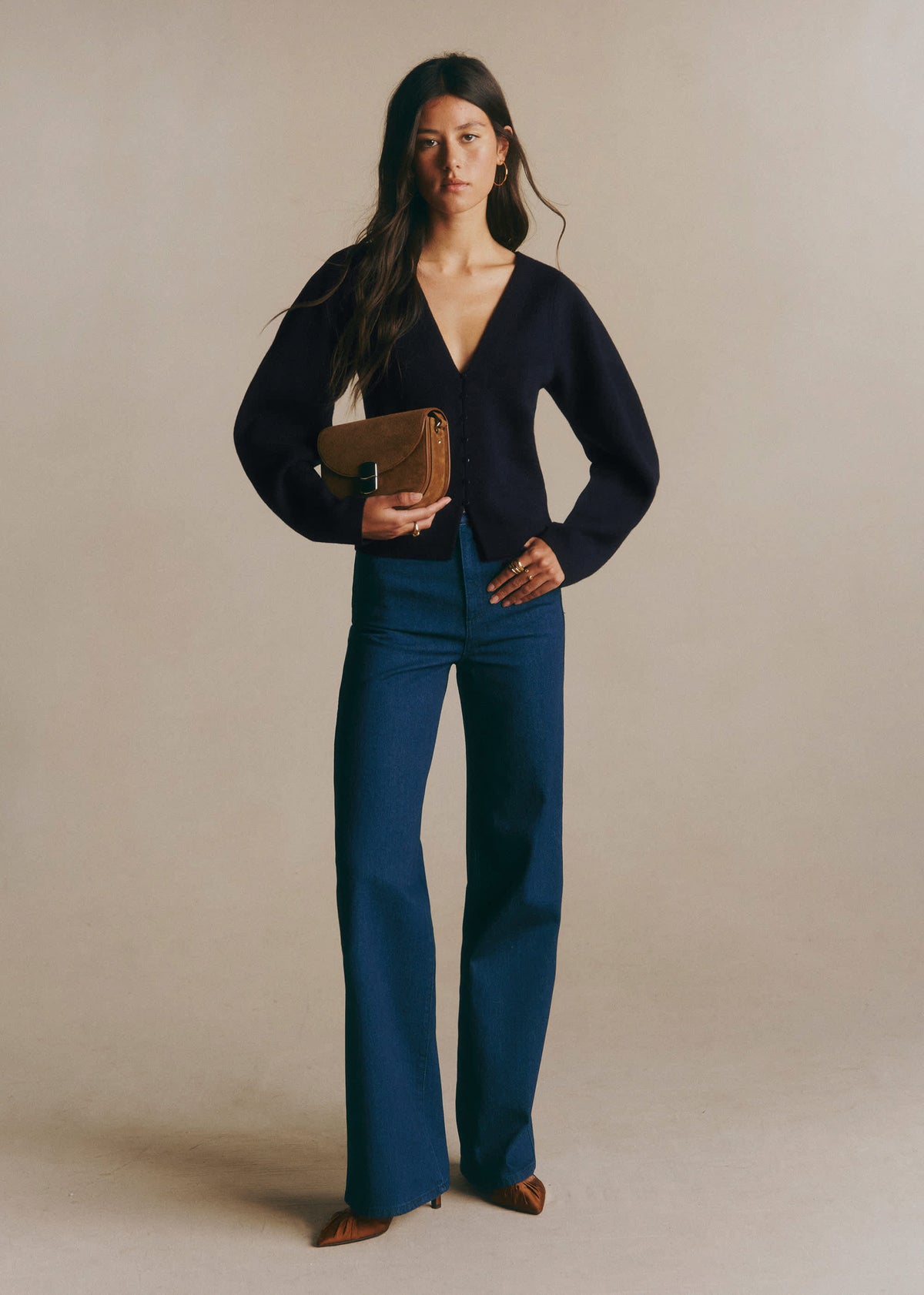 Gilet Anouck - Marine