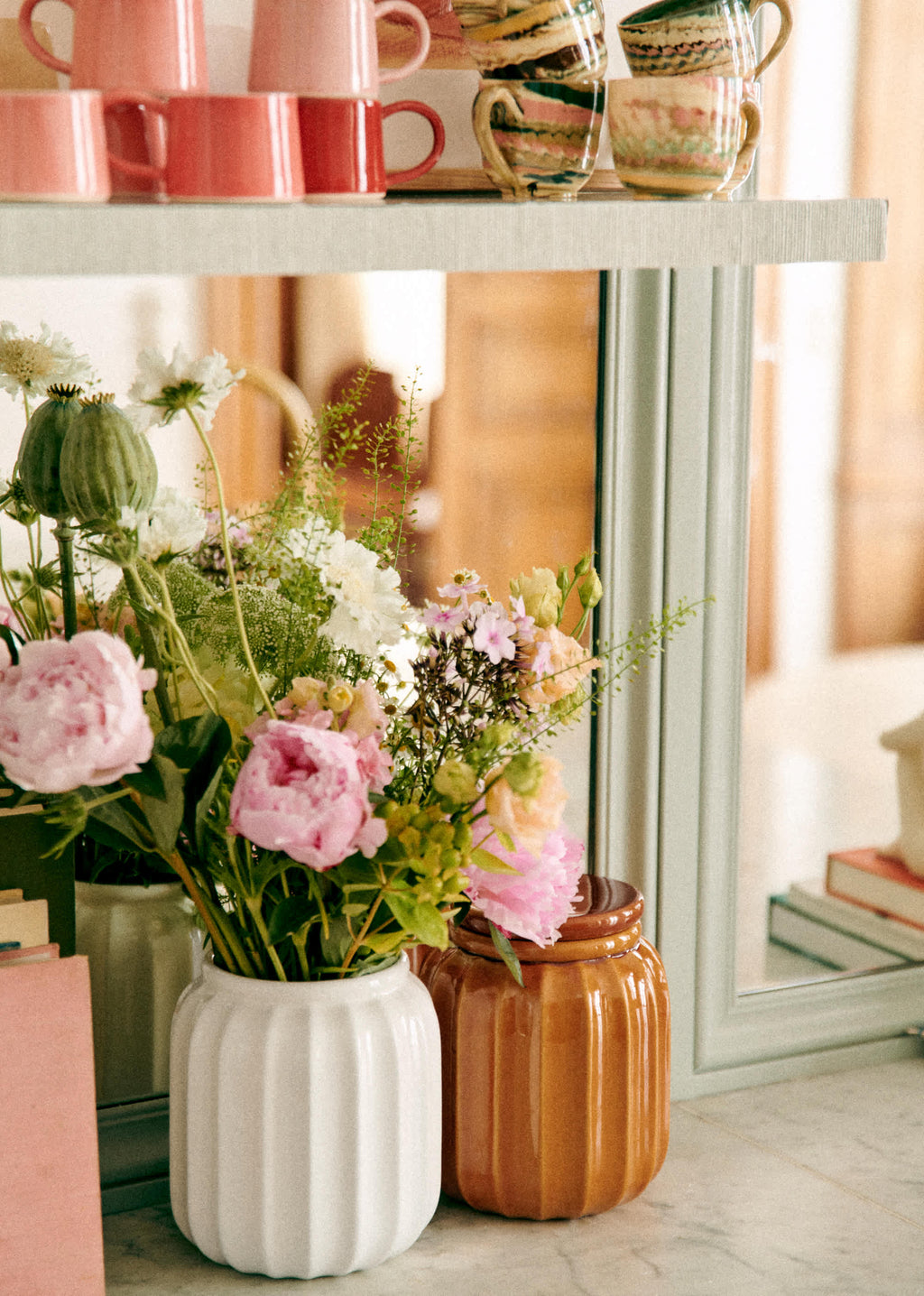 Vase Traviata - Caramel