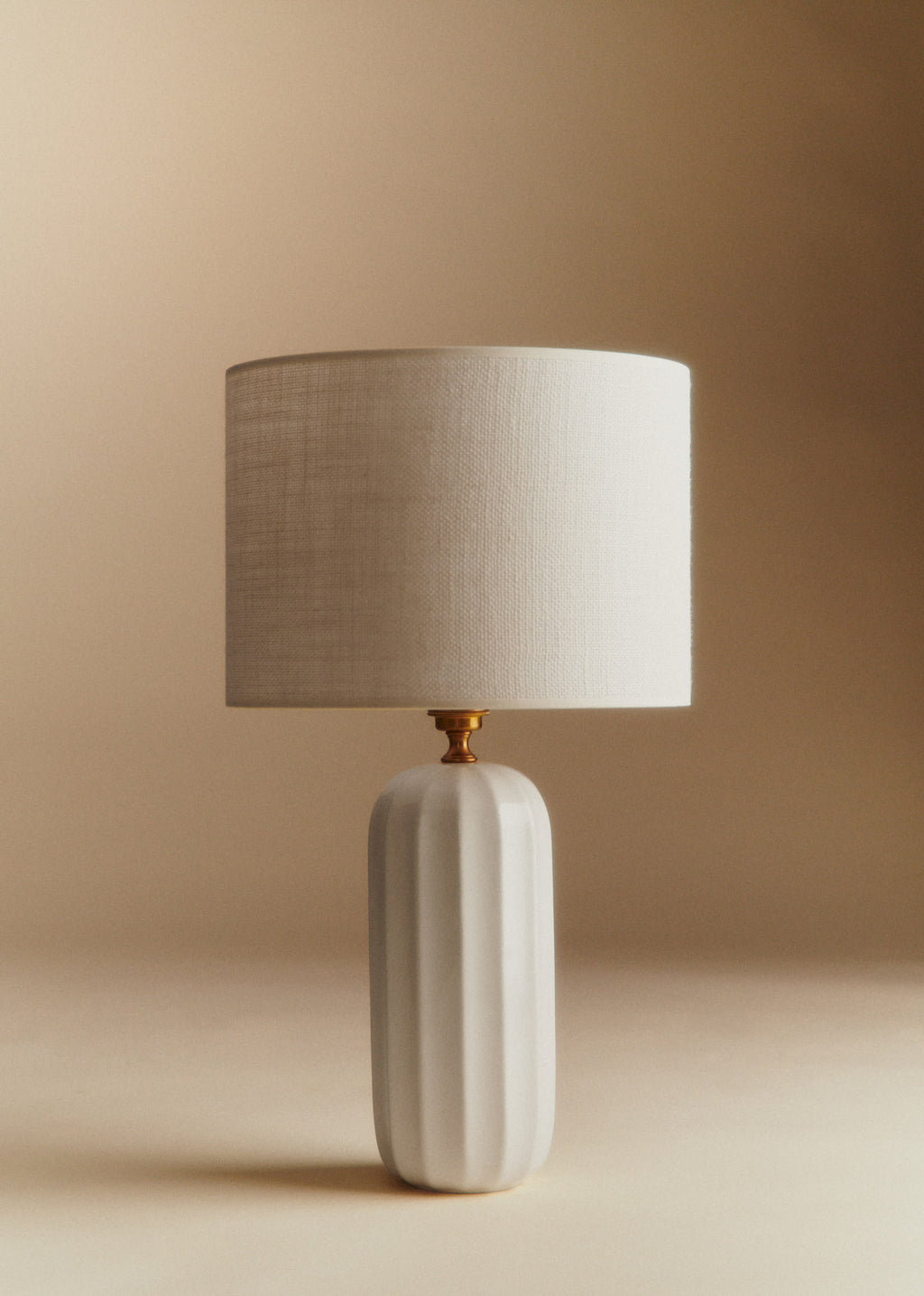 Lampe Traviata - écru - Abat-jour Dolce - Jute Écru