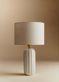 Lampe Traviata - écru - Abat-jour Dolce - Jute Écru