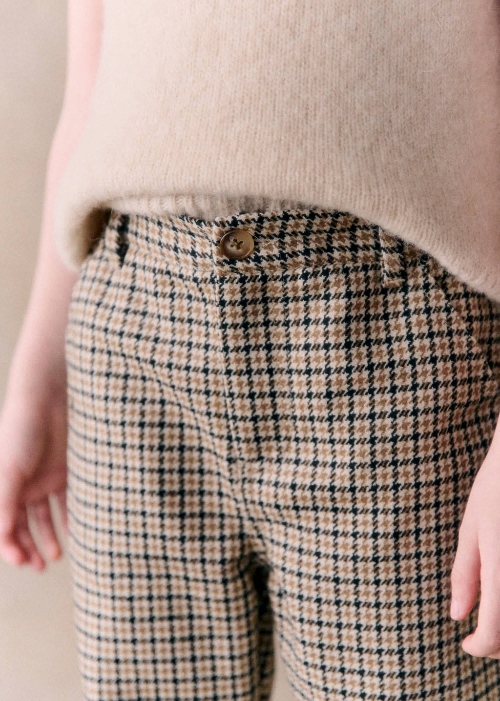 Pantalon Kim - Carreaux Pied De Poule