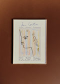 Affiche Galerie Michelle Champetier, Jean Cocteau - 56,5 x 75,5 cm