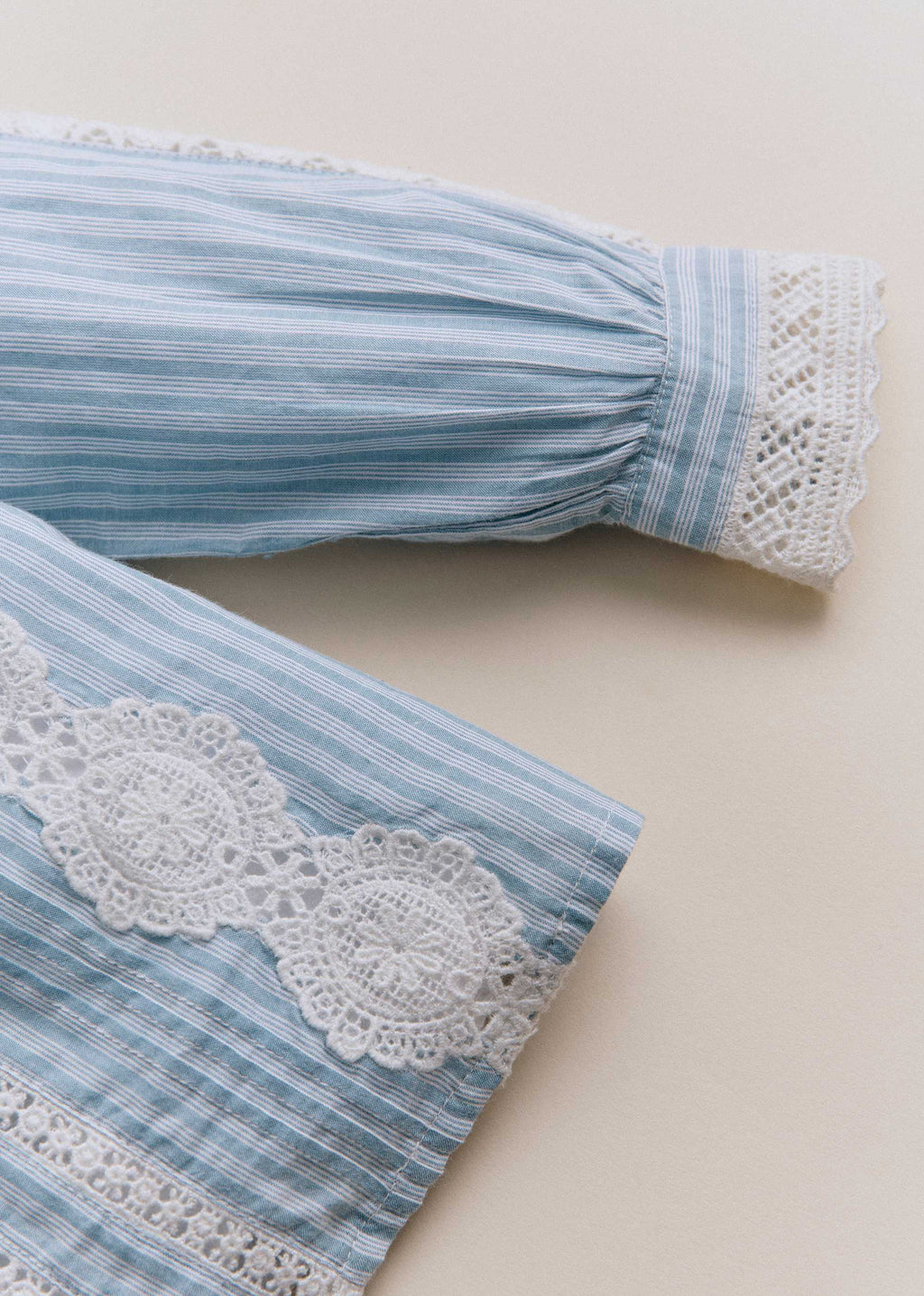 Chemise Rym - Rayures Bleu Ecru