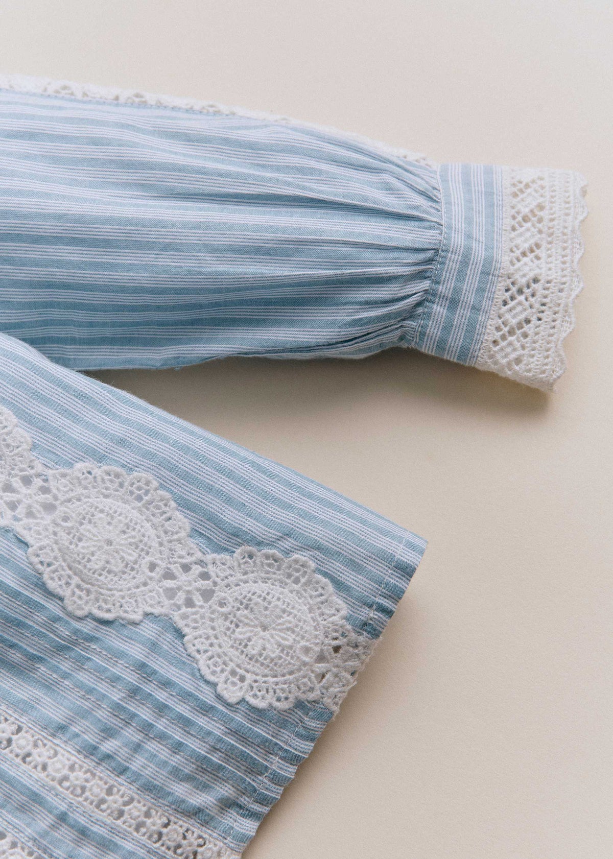 Chemise Rym - Rayures Bleu Ecru