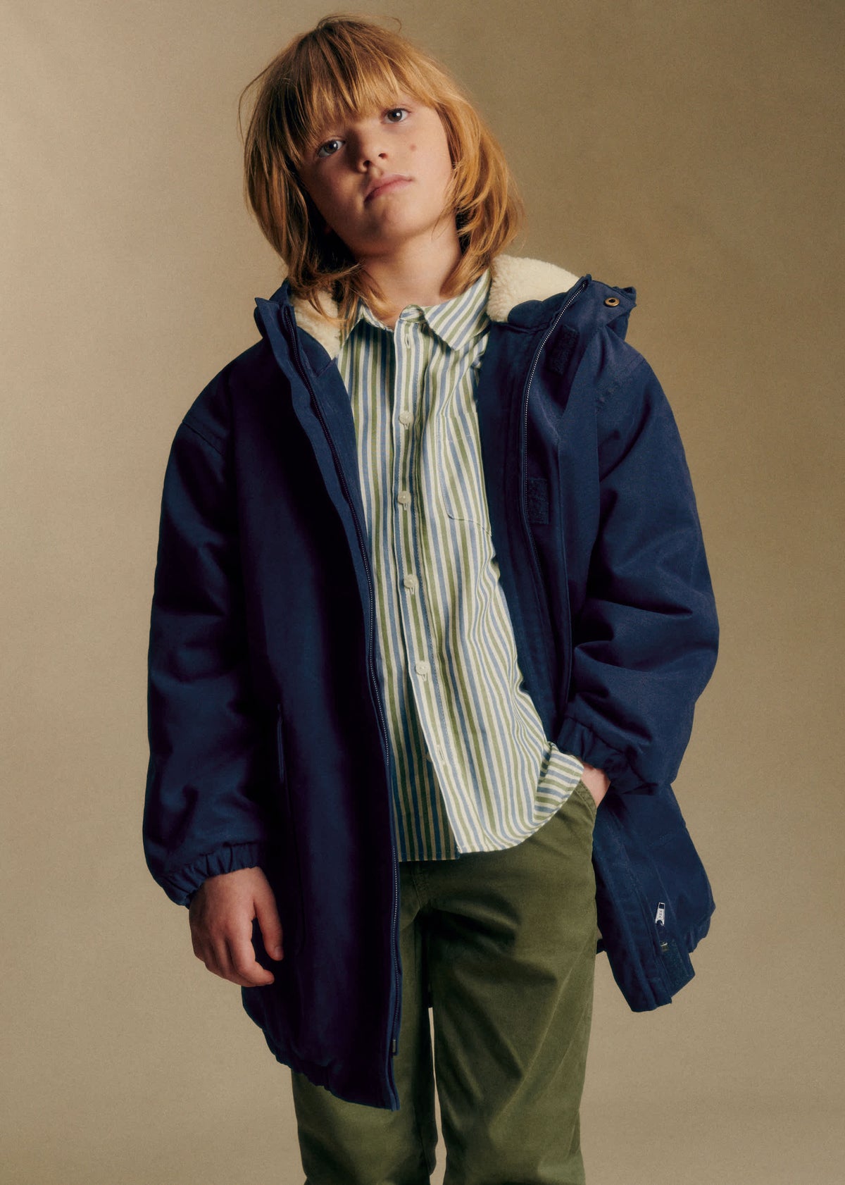 Manteau Oscar - Bleu Marine