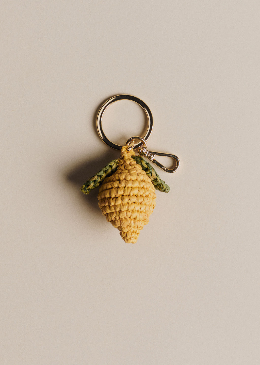 Accessoire de sac Citron - Raphia Jaune
