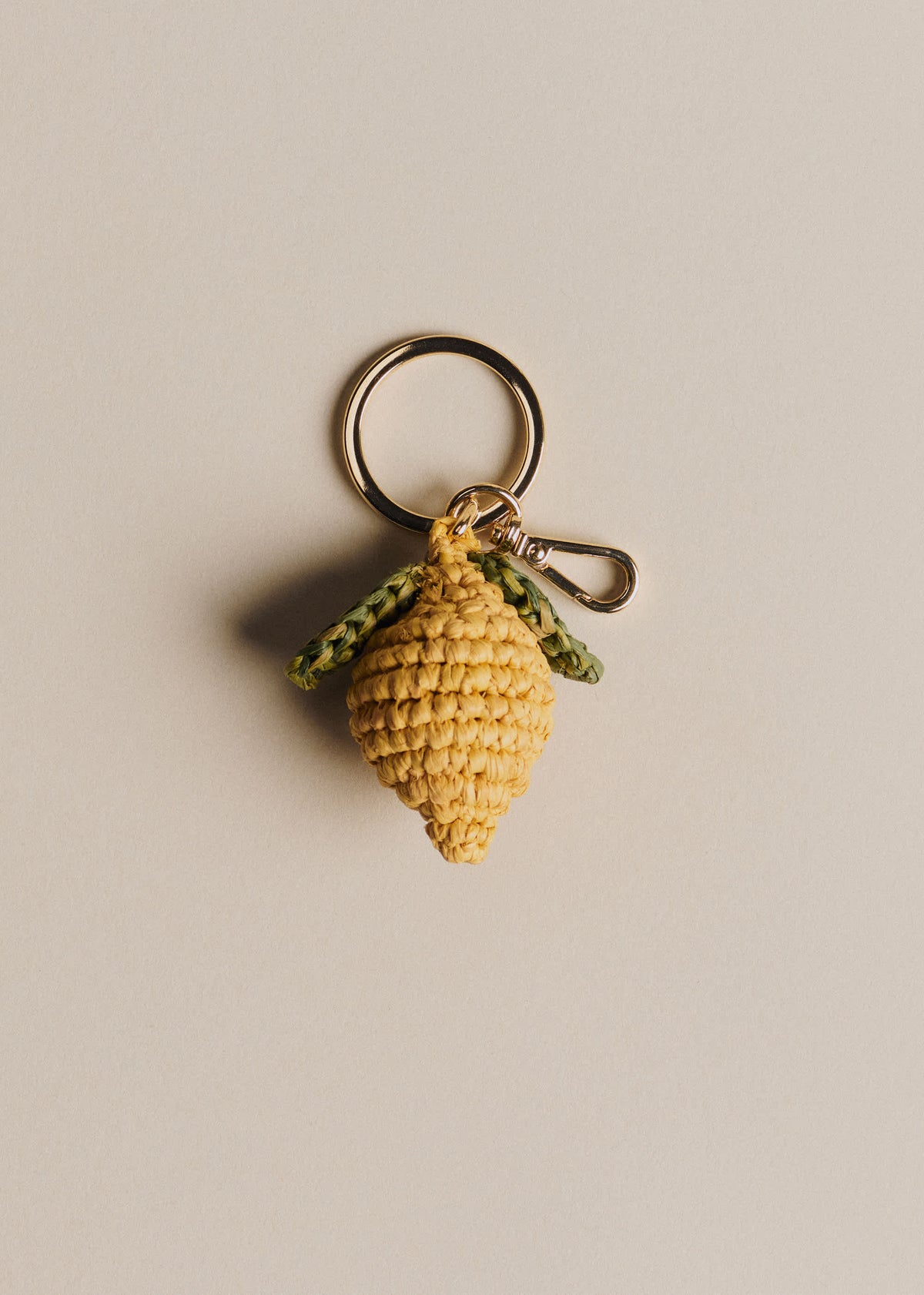 Accessoire de sac Citron - Raphia Jaune