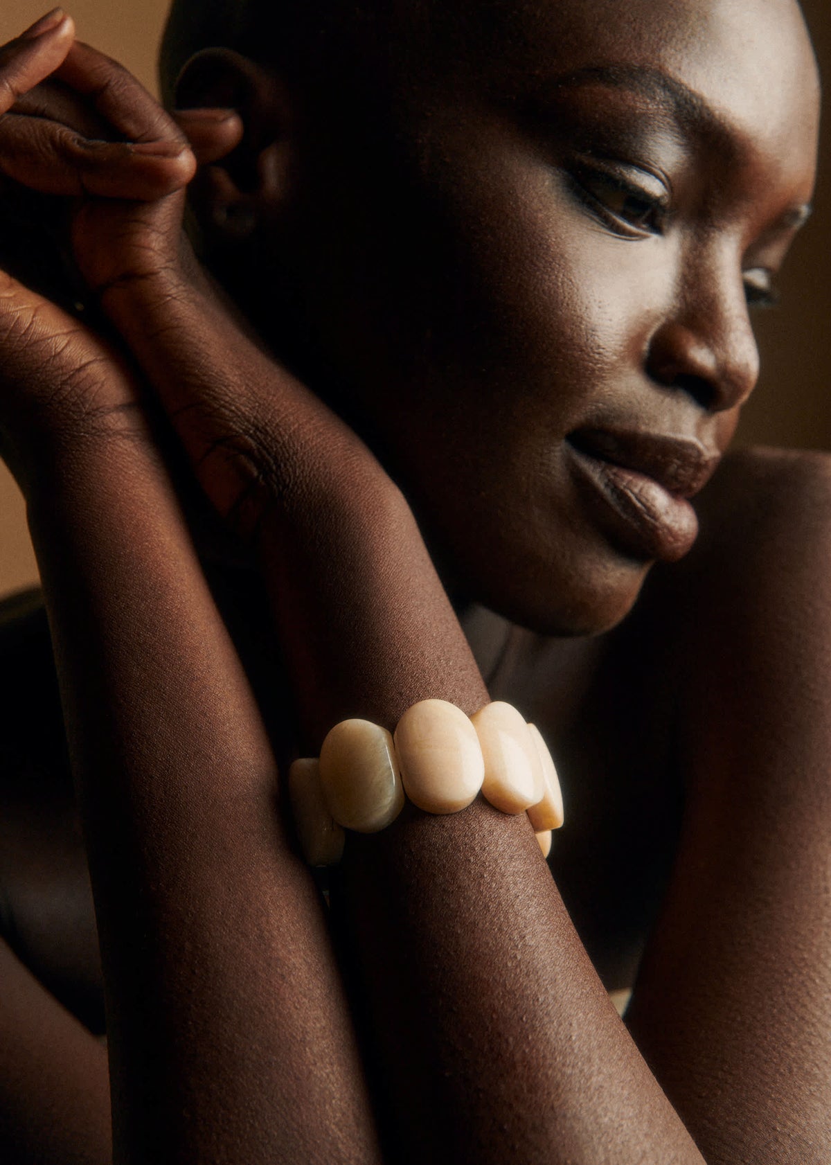 Bracelet Amandine - Ecru