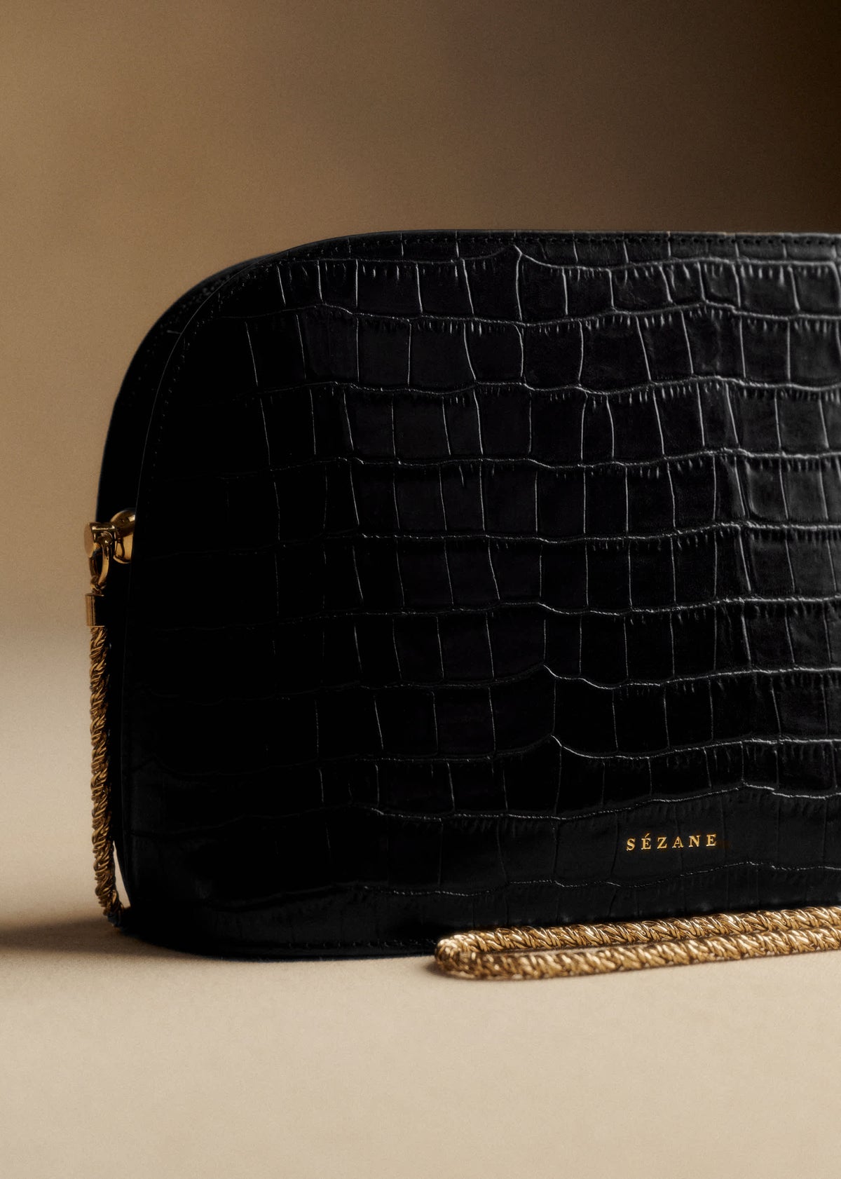 Sac Victor - Noir Croco