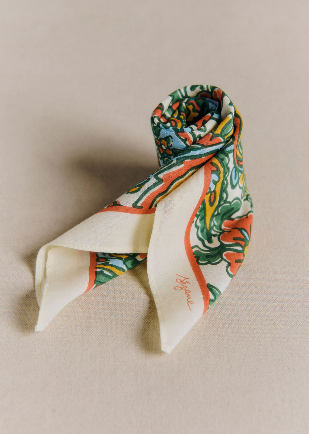 Foulard Gaston - Imprimé Riola