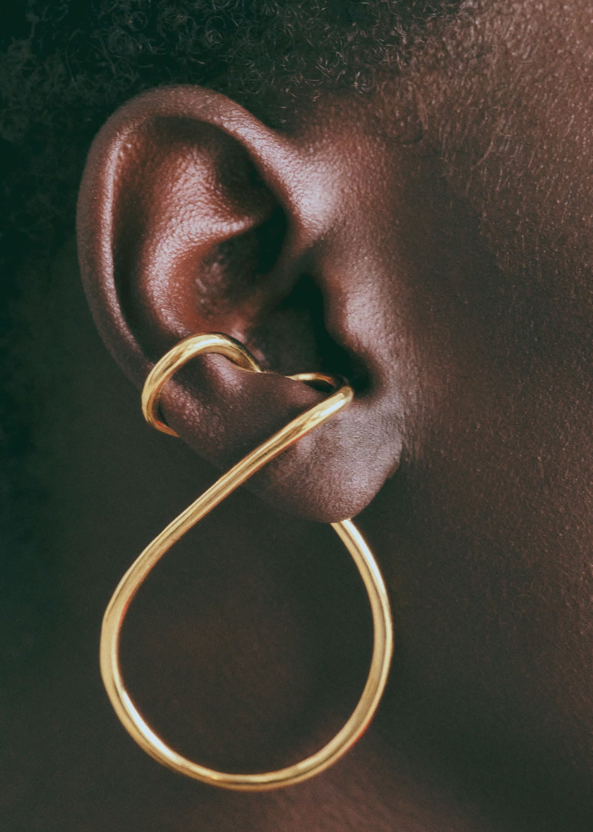 Boucles d'oreilles Tessa - Doré