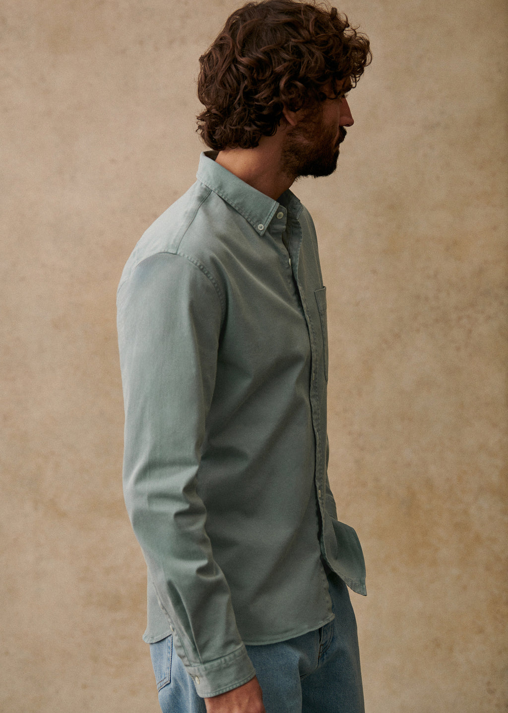 Chemise Miles - Vert Délavé
