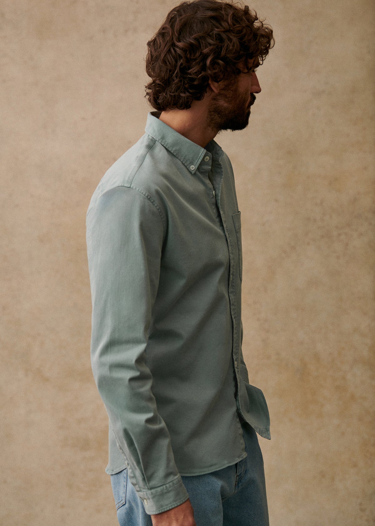 Chemise Miles - Vert Délavé