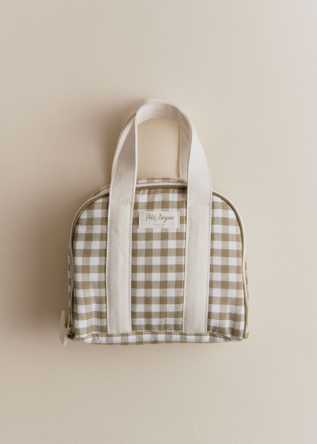 Sac goûter - Vichy Vert