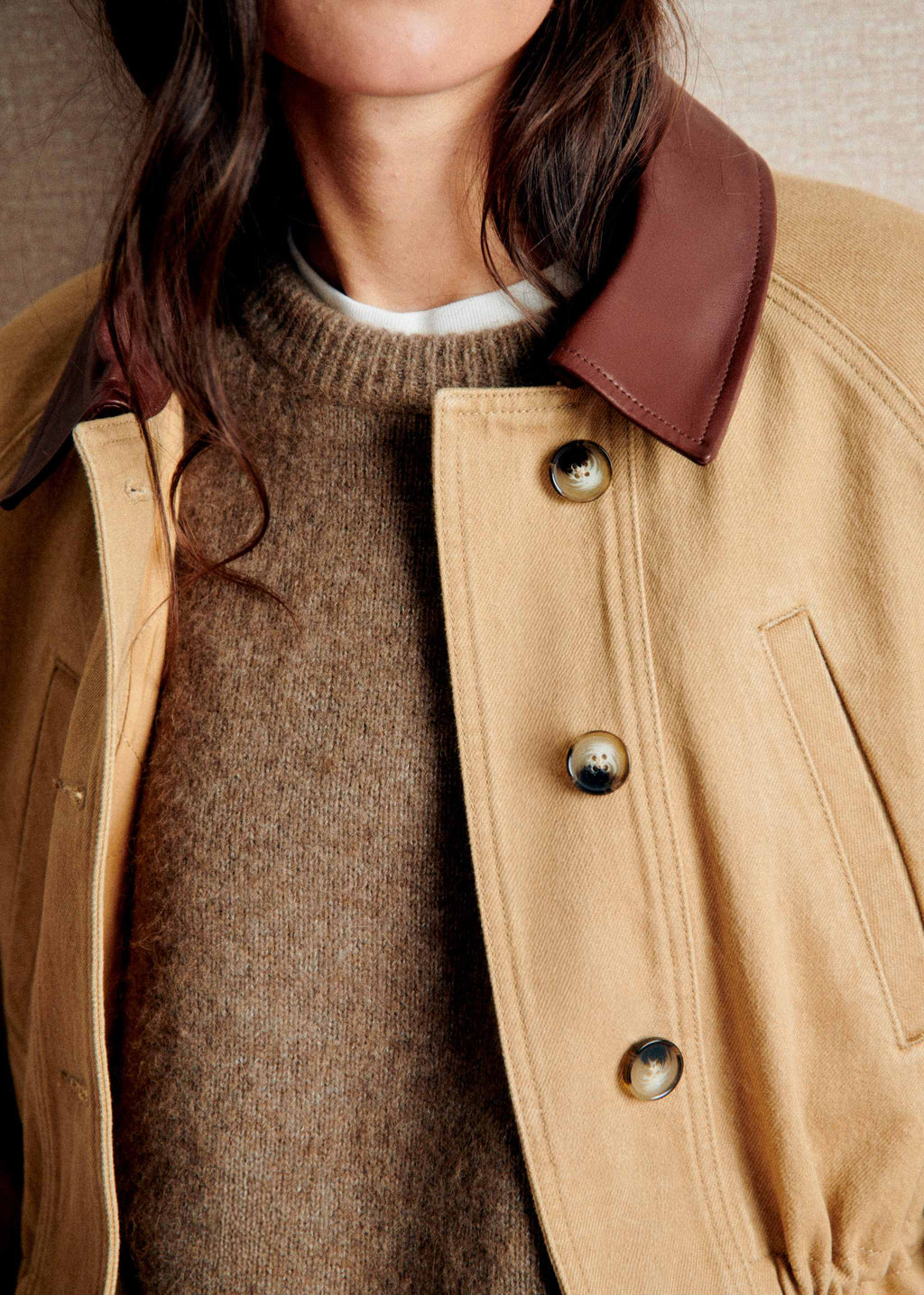 Manteau Edgard - Camel Clair