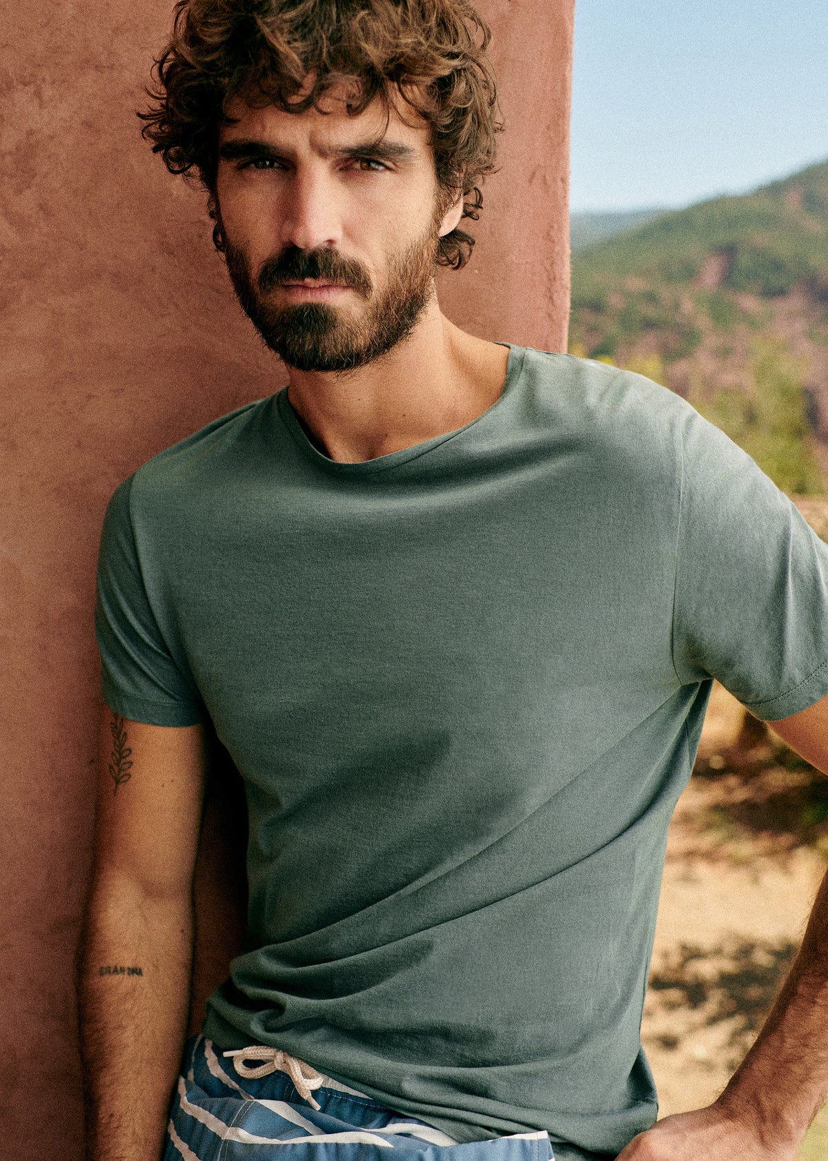 T-shirt Pace - Bleu Acier