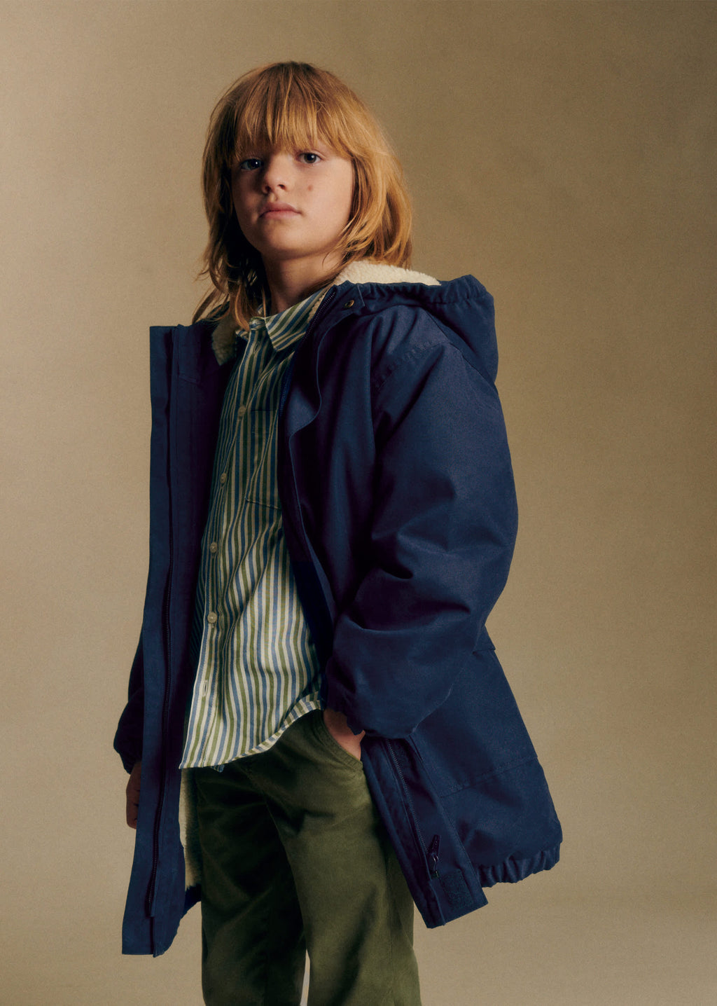 Manteau Oscar - Bleu Marine