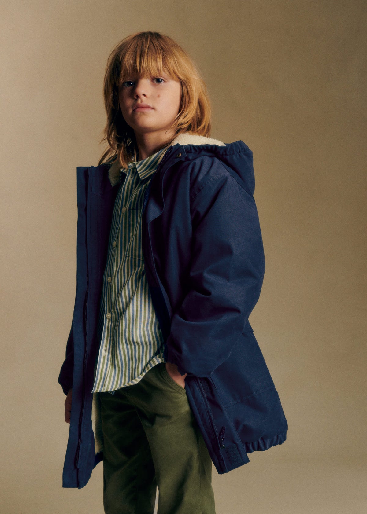 Manteau Oscar - Bleu Marine