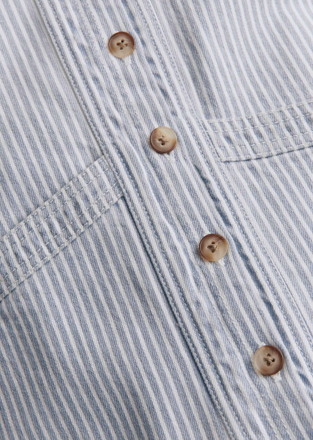 Veste Will - Denim Rayé Bleu