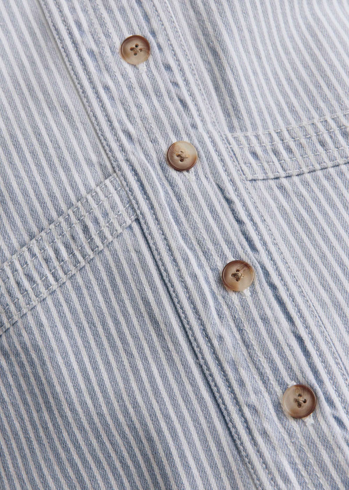 Veste Will - Denim Rayé Bleu