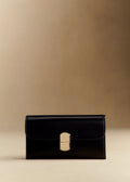 Portefeuille Grand Milo - Noir Glacé
