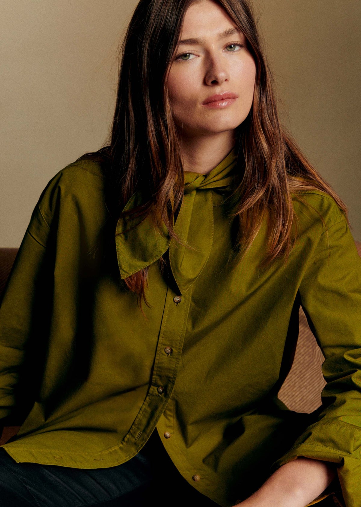 Chemise Millie - Olive