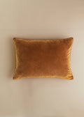 Coussin Velours Édition - Grand modèle - Caramel
