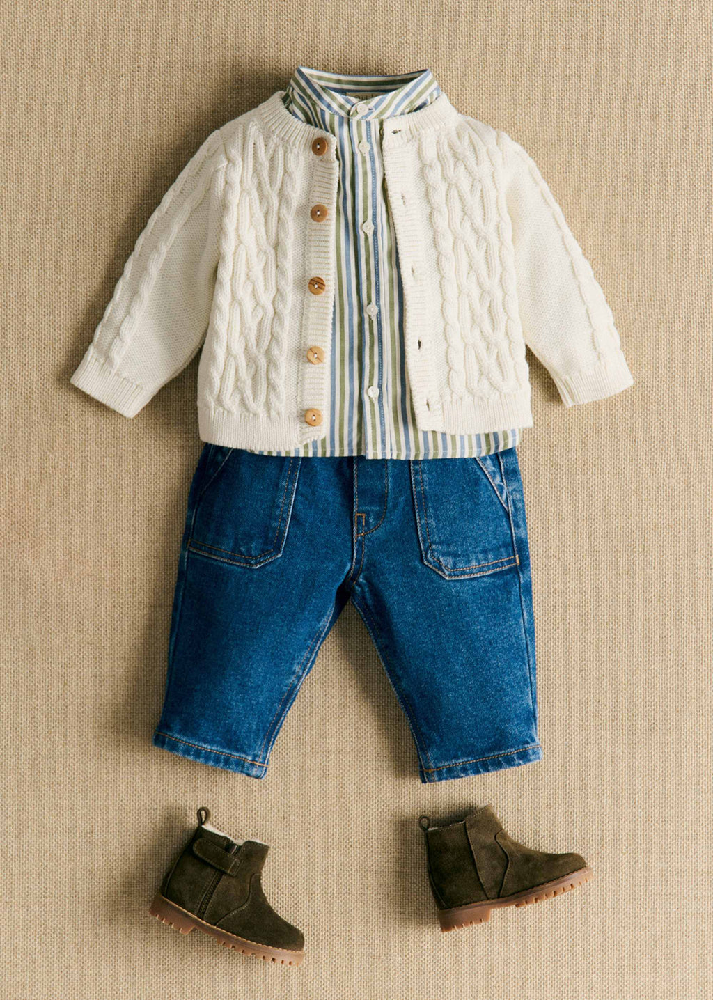 Gilet Vittorio - Ecru