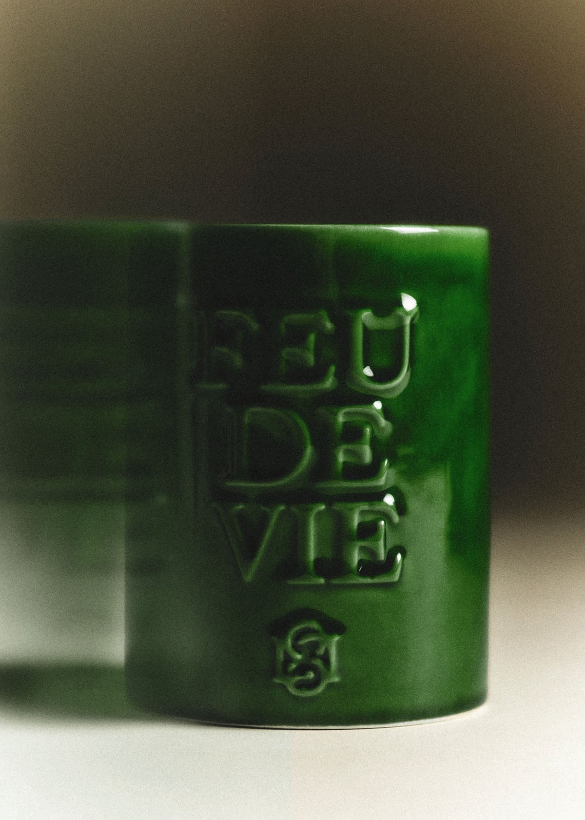 Bougie Feu de vie - Le Basilic - Vert