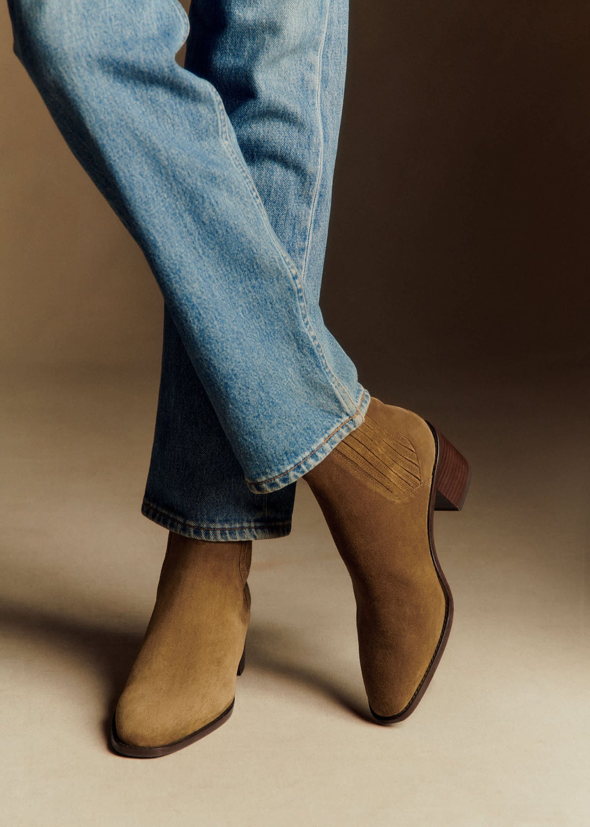 Bottines Johanne - Taupe