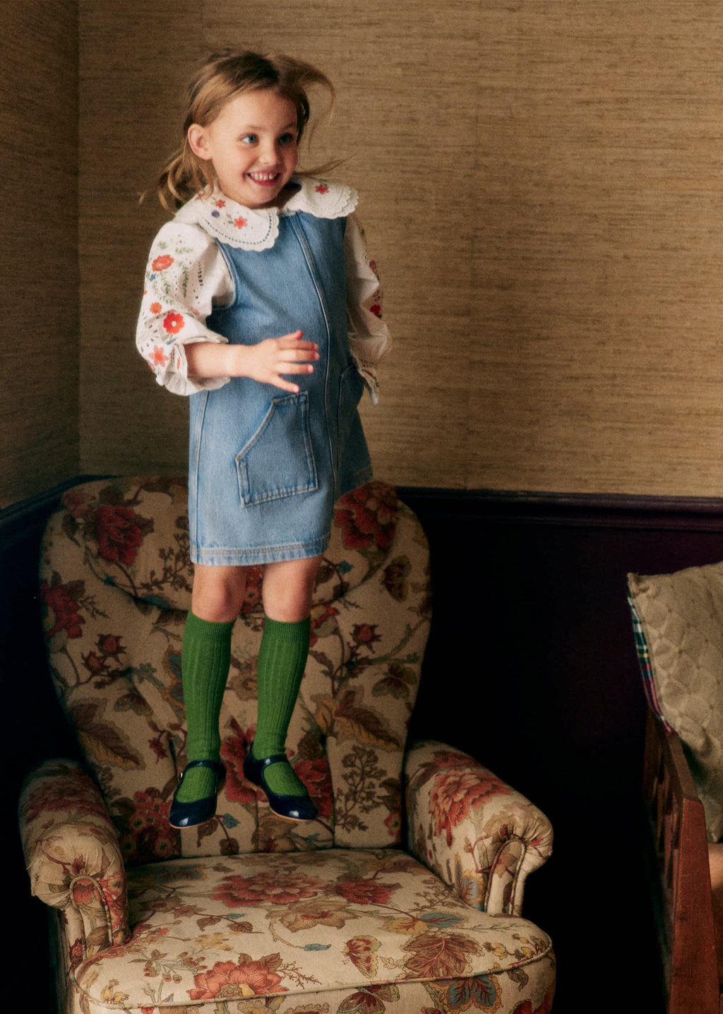 Robe Alexia - Denim bleu clair