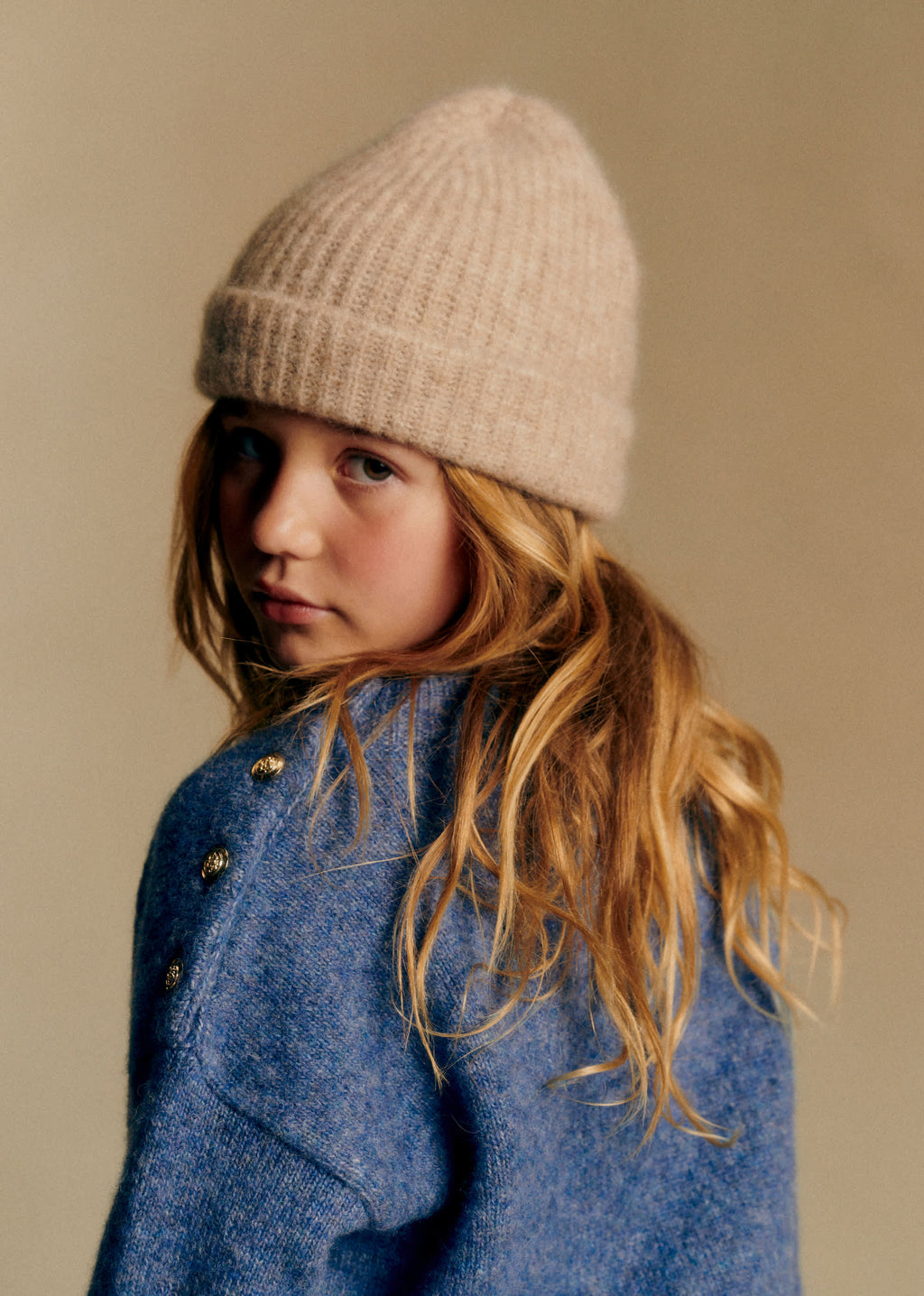 Bonnet Paulin - Beige Chiné Clair