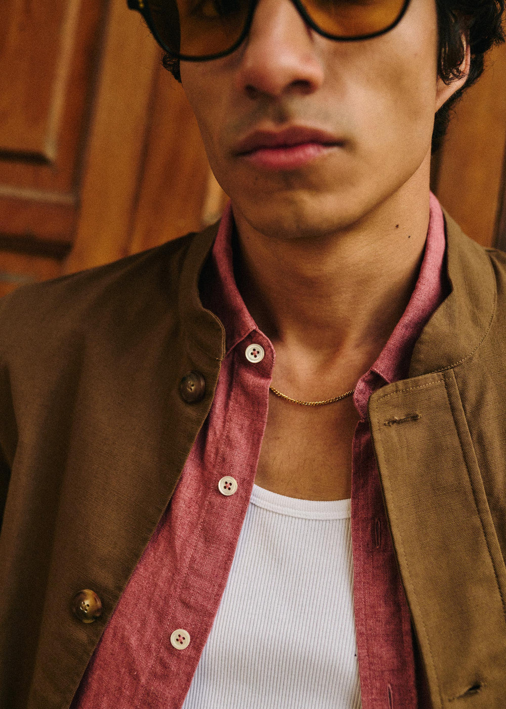 Veste Carmel - Brun