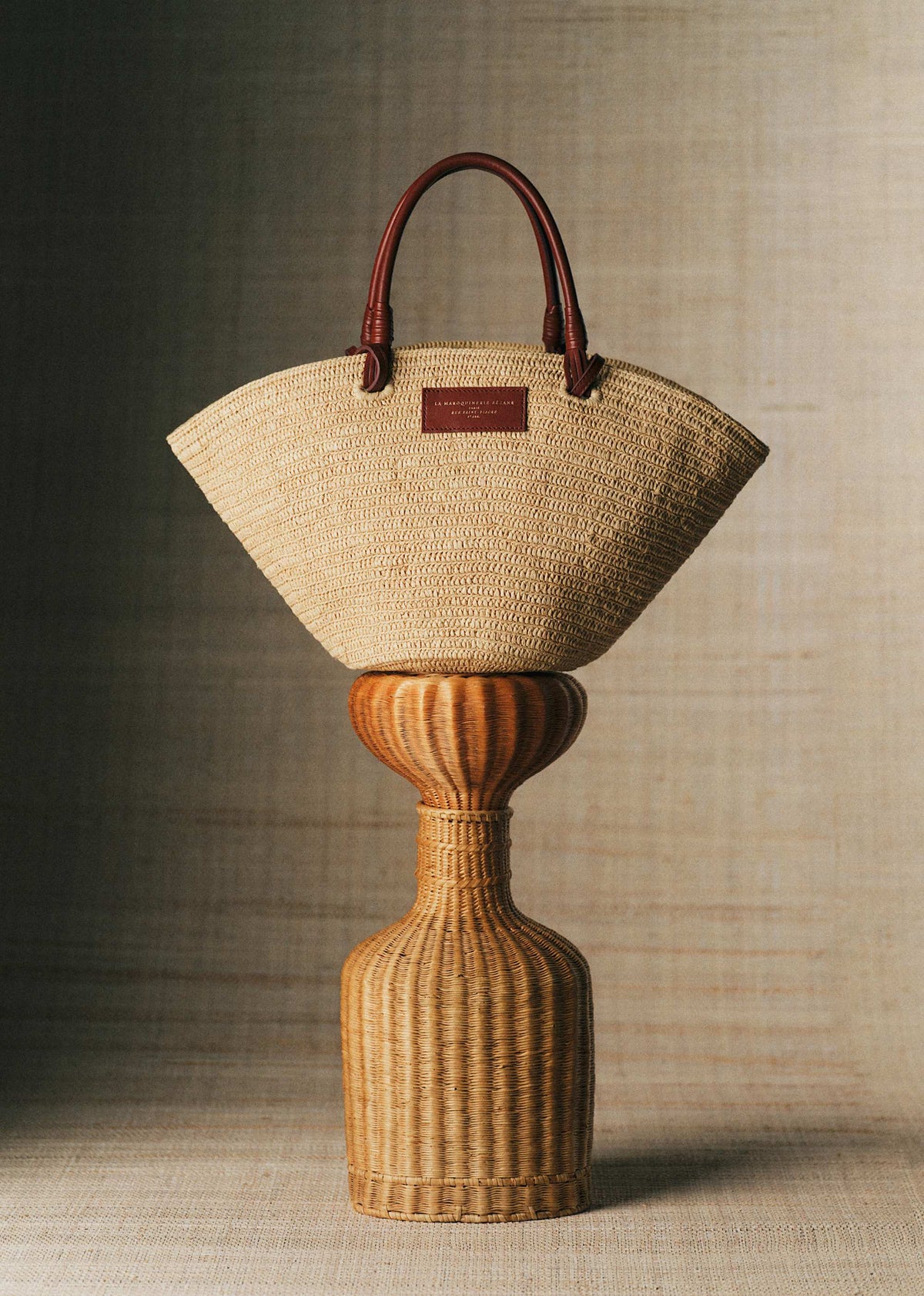 Panier Maxi Justine - Raphia Naturel