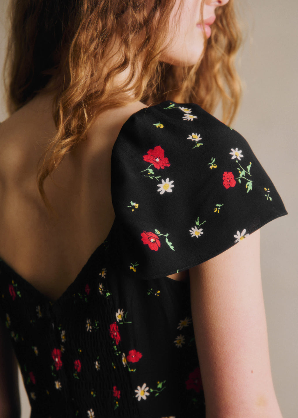 Robe Alessia - Imprimé Coquelicot