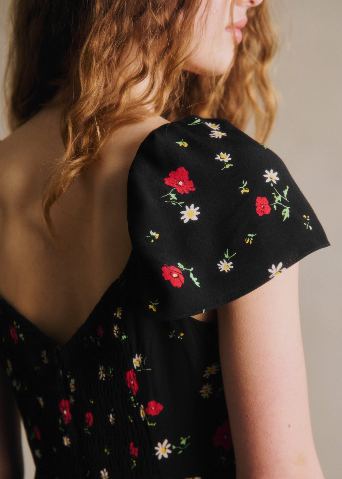 Robe Alessia - Imprimé Coquelicot