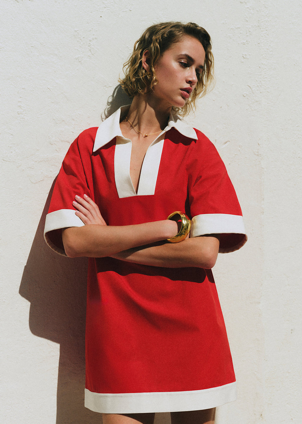 Robe Brittia - Rouge
