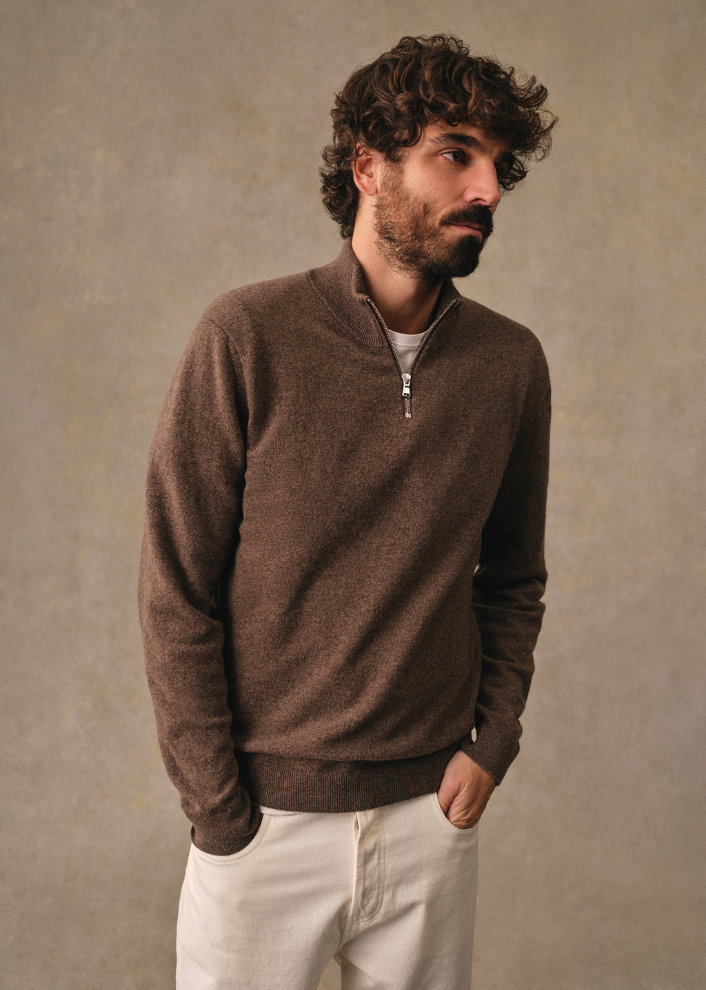 Pull Matthis - Marron Chiné