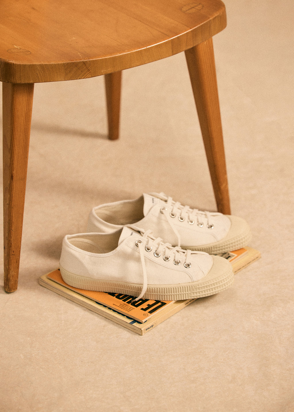 Baskets Star Master Novesta x Octobre Editions - Ivoire