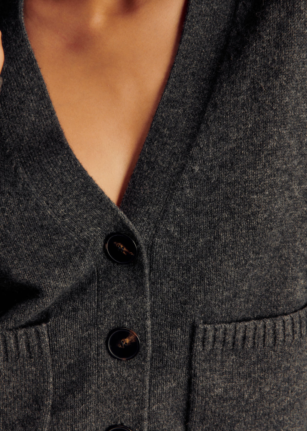 Gilet Jady - Gris Anthracite