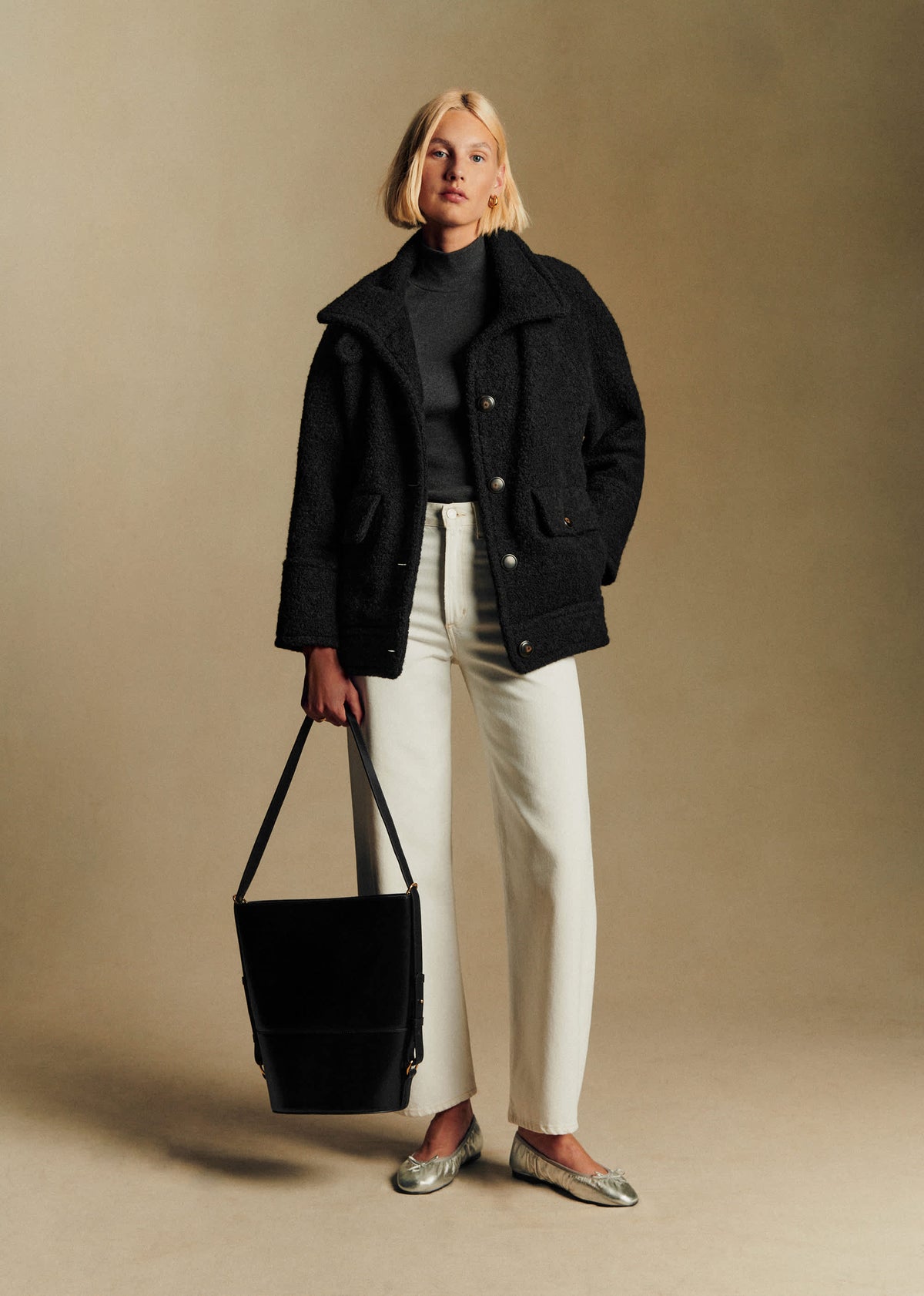 Manteau Léo - Noir