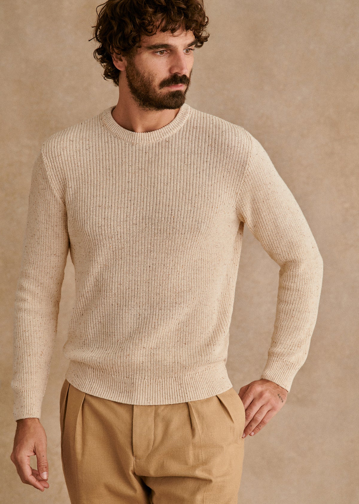 Pull Elvan - Beige Clair