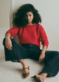 Pull Milann - Rouge Carmin